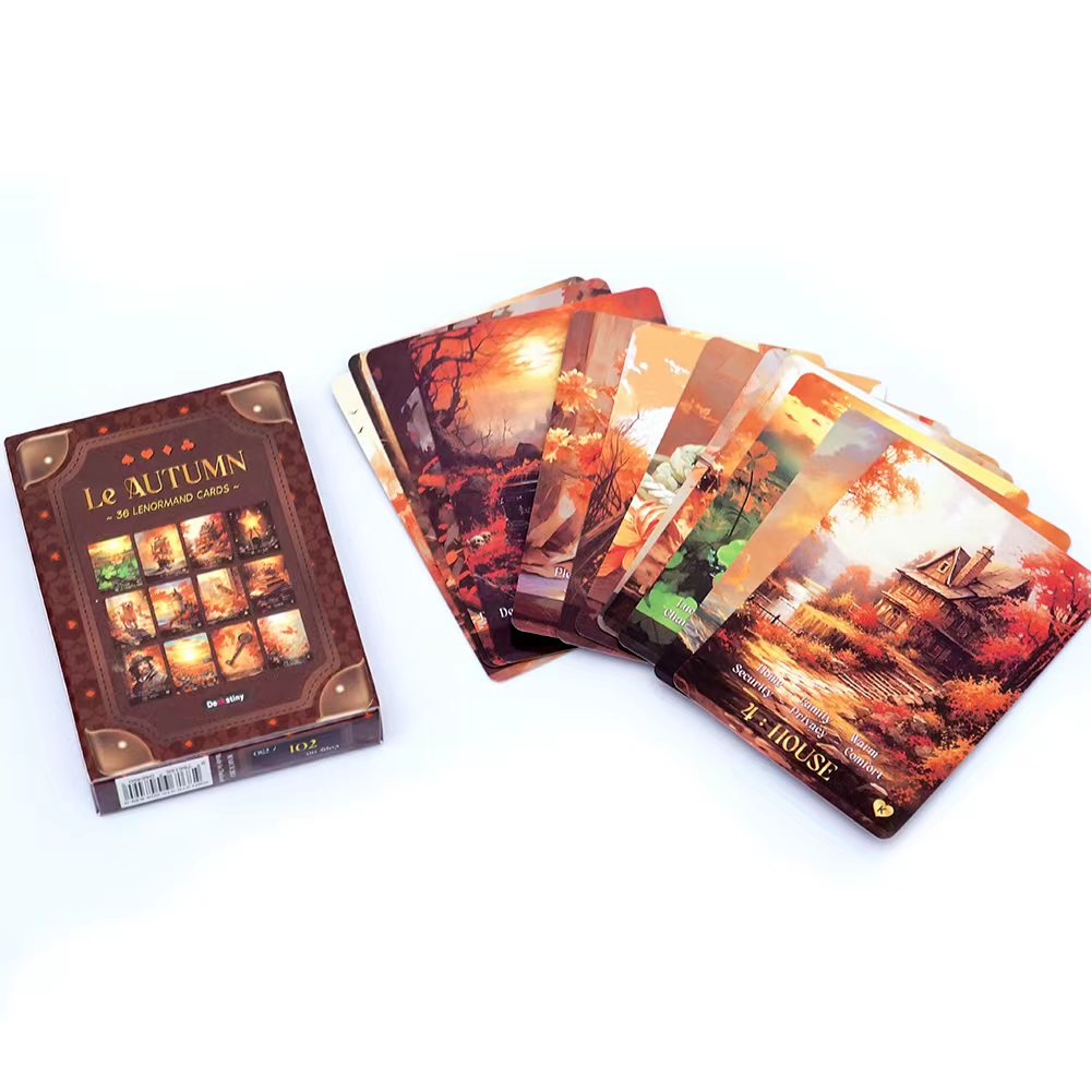 Board Game Of Life - Kartu Tarot Lenormand Koleksi Musim Gugur