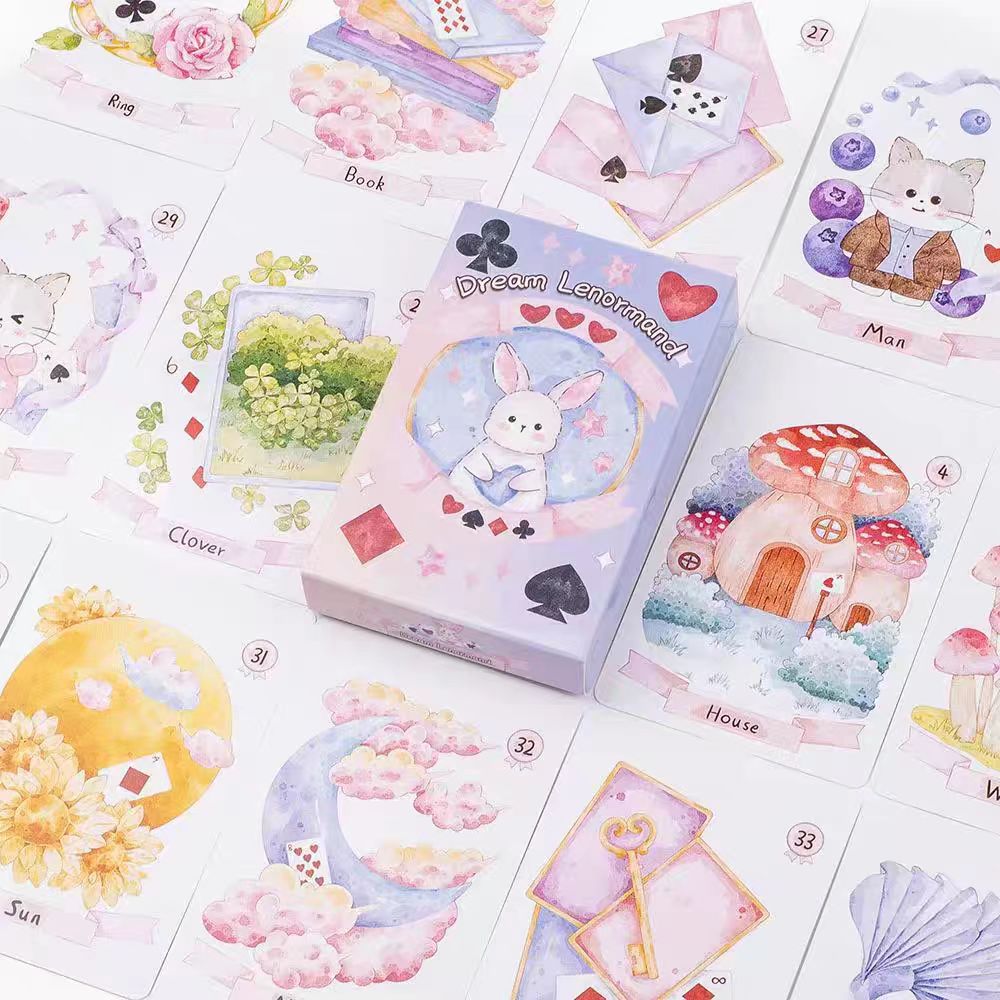 Kartu Oracle Dream Lenormand 4 - Board Game Of Life ulasan dan harga