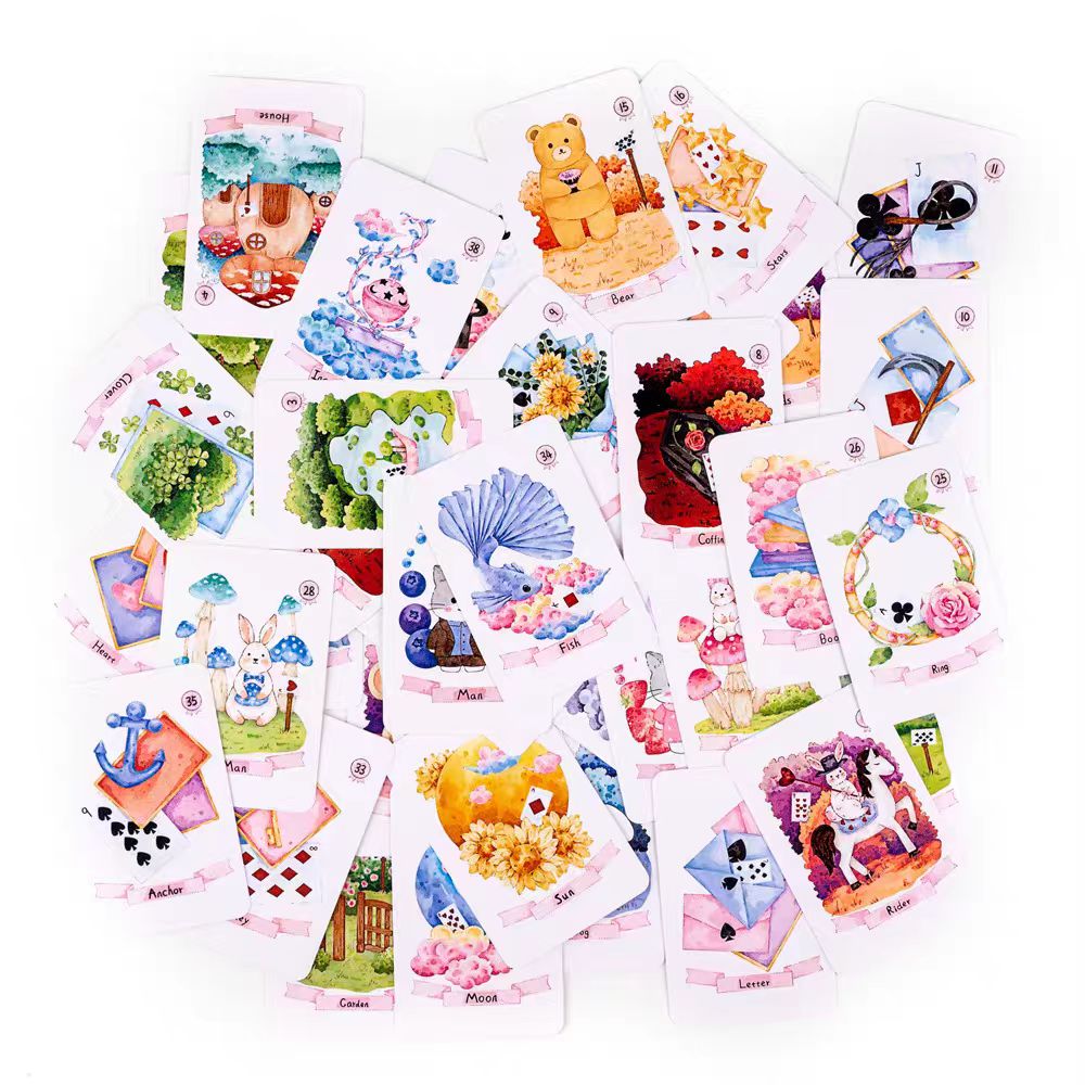 Kartu Oracle Dream Lenormand 4 - Board Game Of Life ulasan dan harga