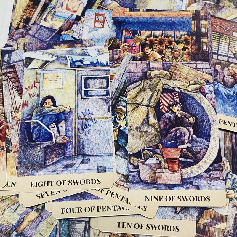 Kartu Tarot City Labyrinth 78  - Board Game Live ulasan dan harga