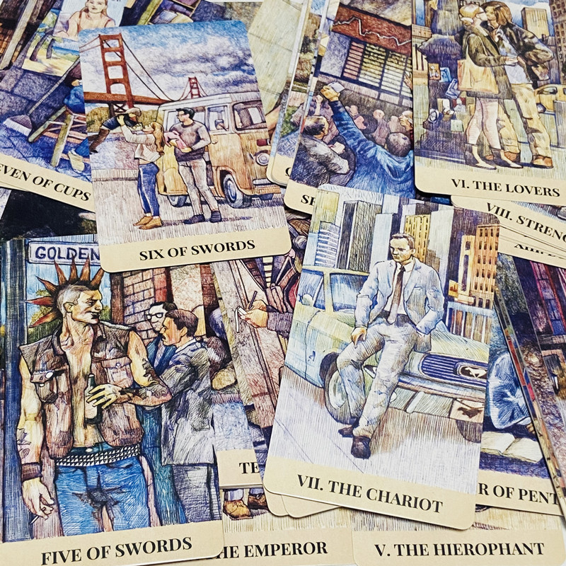 Kartu Tarot City Labyrinth 78  - Board Game Live ulasan dan harga