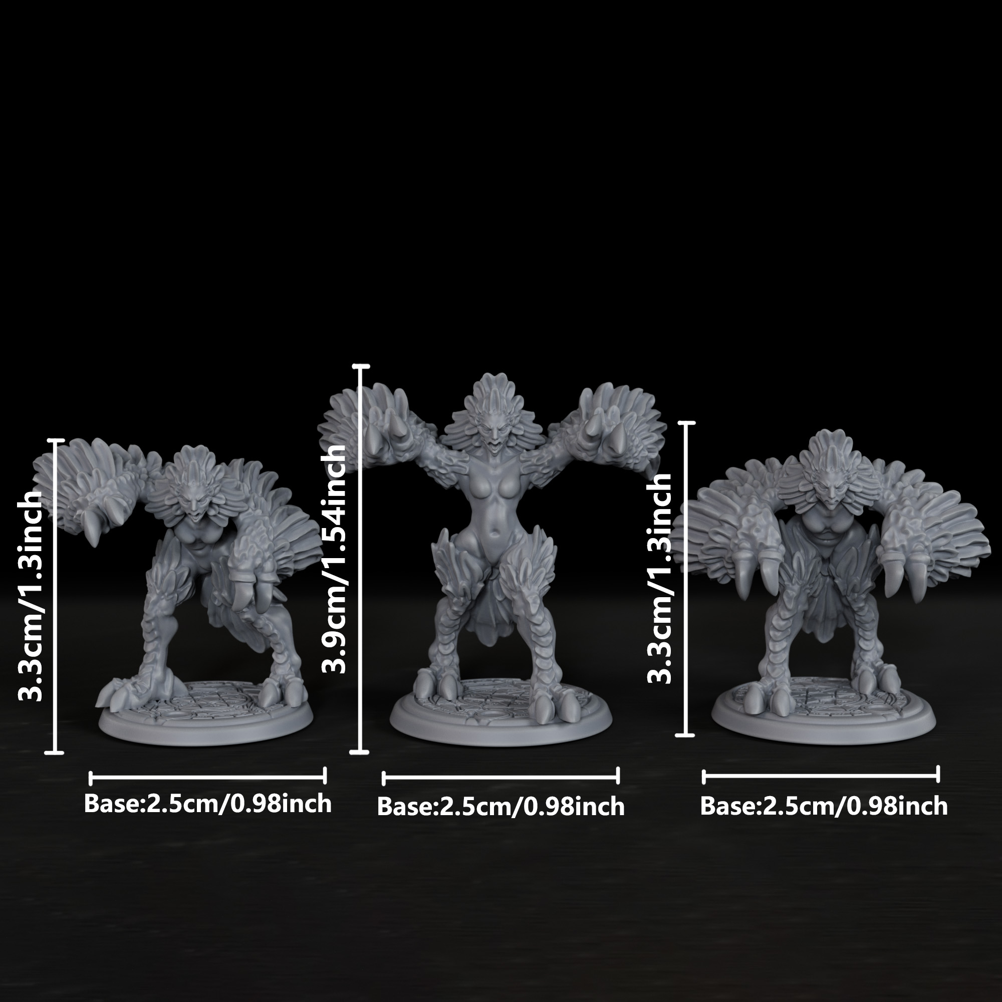 Miniatur RPG Harpies - Hadiah  - Board Game Live ulasan dan harga
