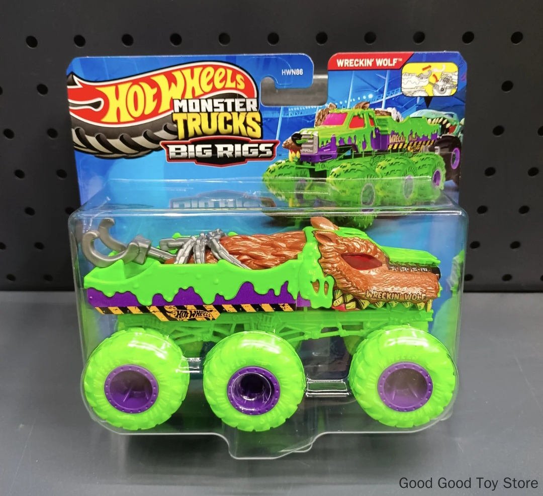 Hot Wheels Mega Wreckin Wolf S - Hot Wheels Car Monster Trucks ulasan dan harga