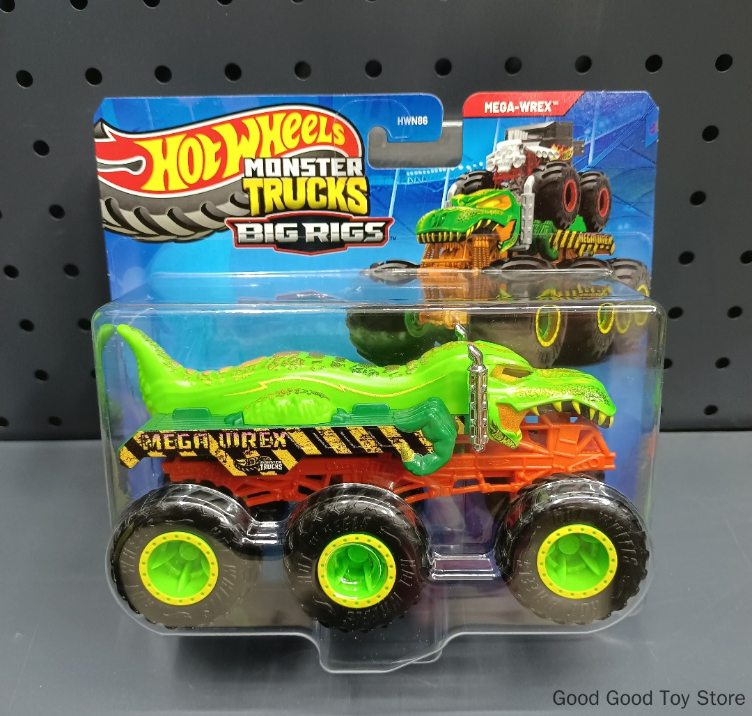 Hot Wheels Mega Wreckin Wolf S - Hot Wheels Car Monster Trucks ulasan dan harga