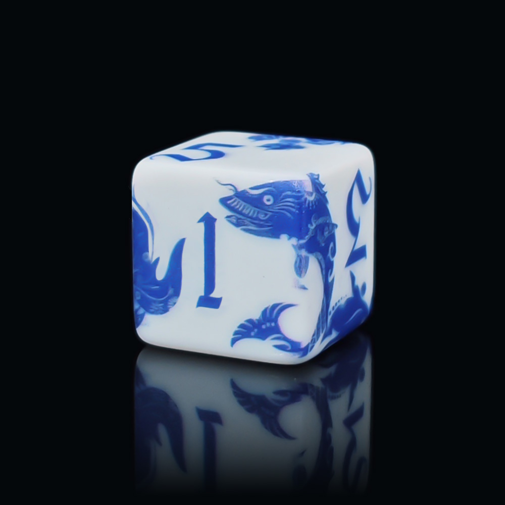 12 Buah Dadu D6 Ikan Koi Porse - Board Game Live ulasan dan harga