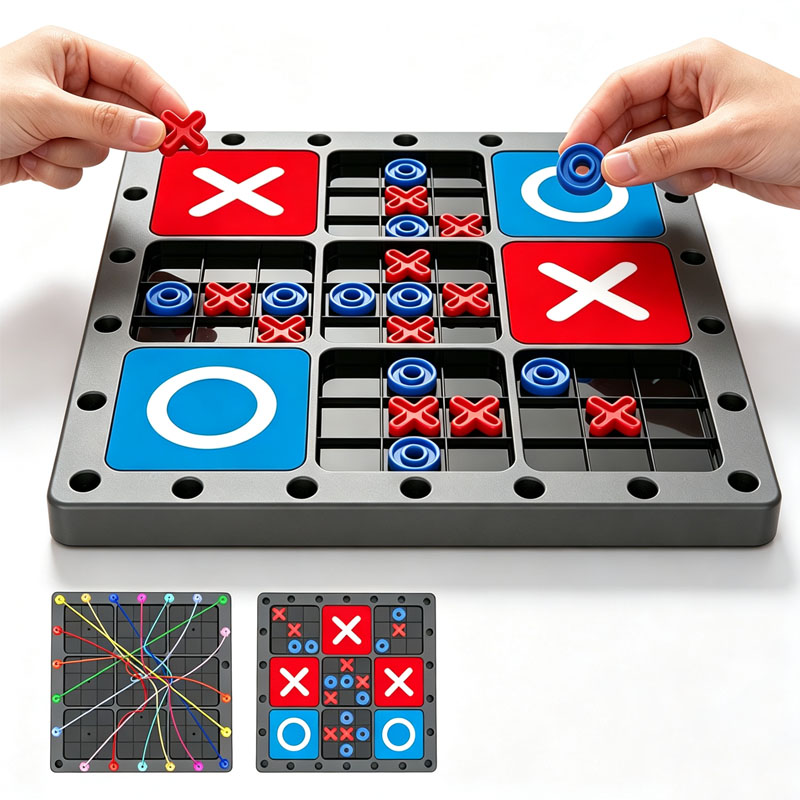 BARU 2 In 1 Permainan Papan Ti - Strategy Board Game ulasan dan harga