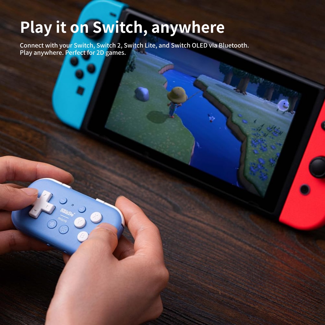 8BitDo Micro, Gamepad Bluetoot - Board Game Android ulasan dan harga
