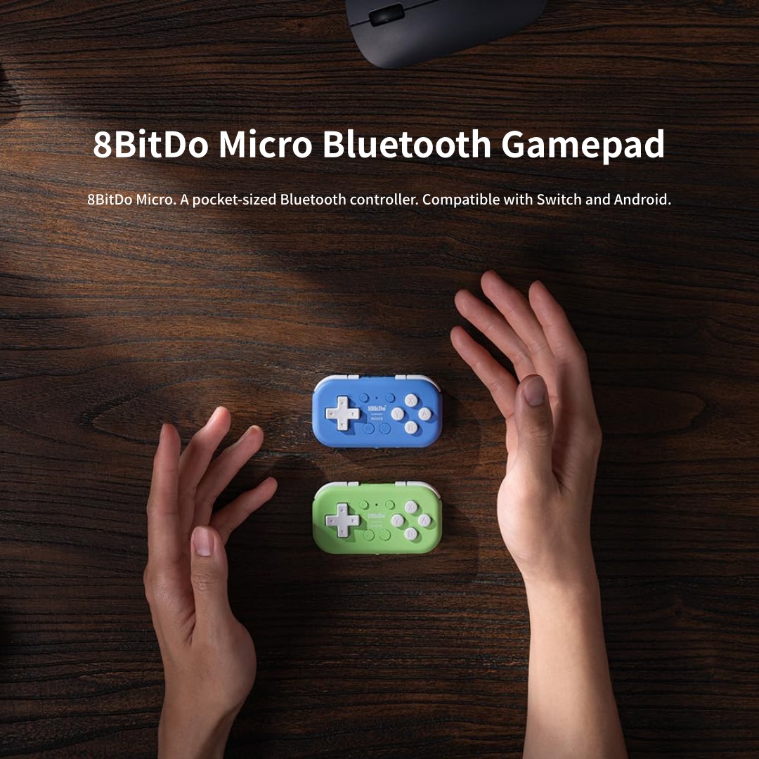 8BitDo Micro, Gamepad Bluetoot - Board Game Android ulasan dan harga