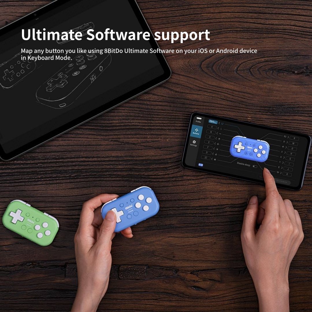 8BitDo Micro, Gamepad Bluetoot - Board Game Android ulasan dan harga