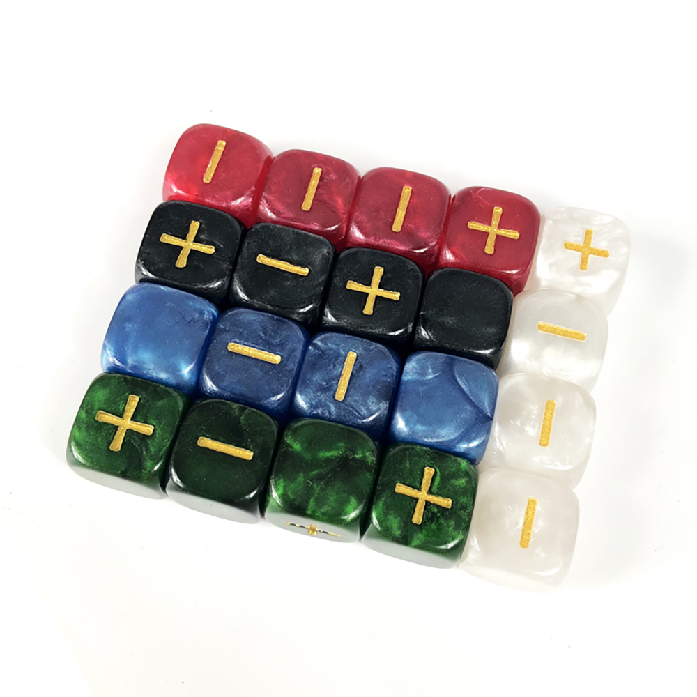 Fate Dice dengan Tas 20 Buah u - Board Game Live ulasan dan harga