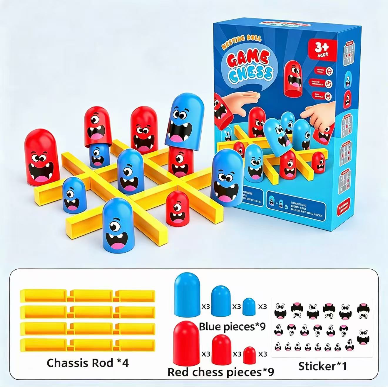 Permainan Tic-Tac-Toe Cangkir  - Board Game Live ulasan dan harga