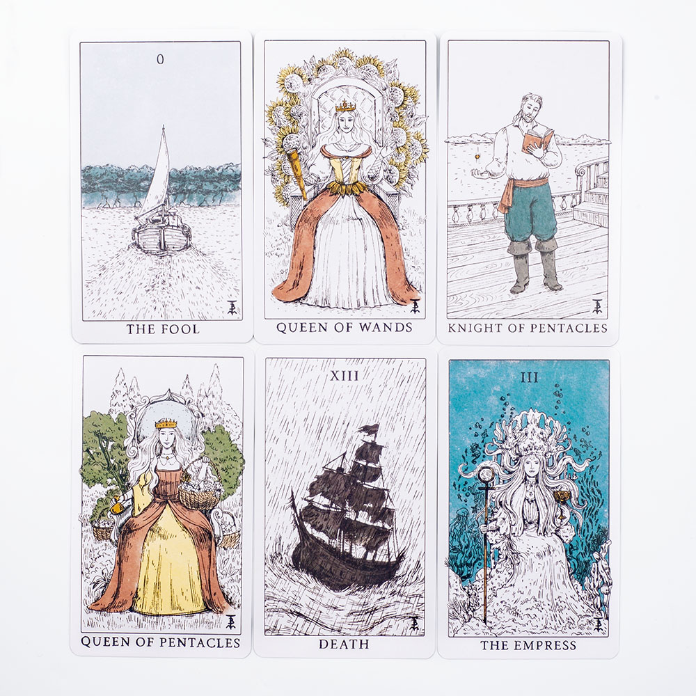 Dek Tarot bertema laut Set ram - Board Game Of Life ulasan dan harga
